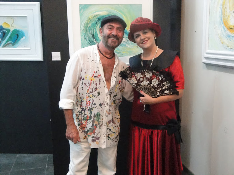 FLORBELA EM VERNISSAGE NO FORTE DE COPACABANA