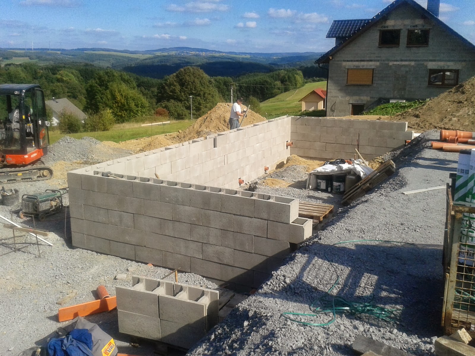 Bullerbyn Hus Die Bodenplatte