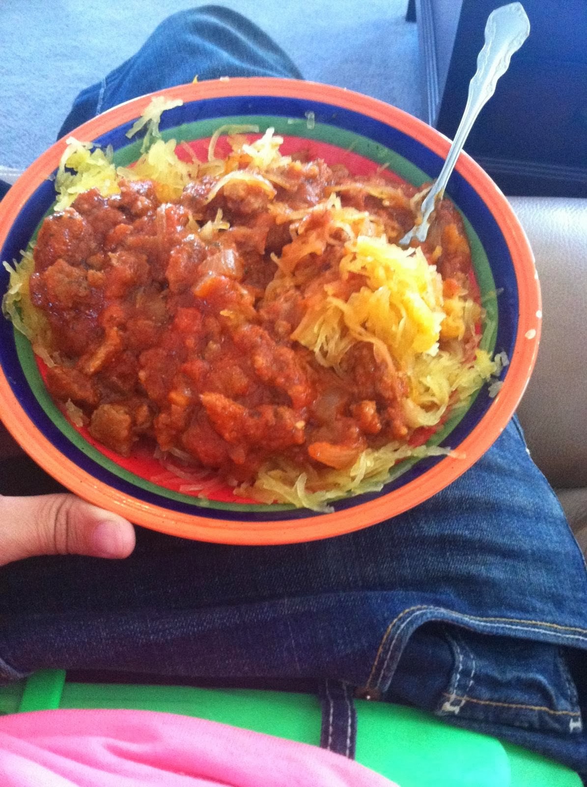The Southern Kitchen Andouille Spaghetti Squash