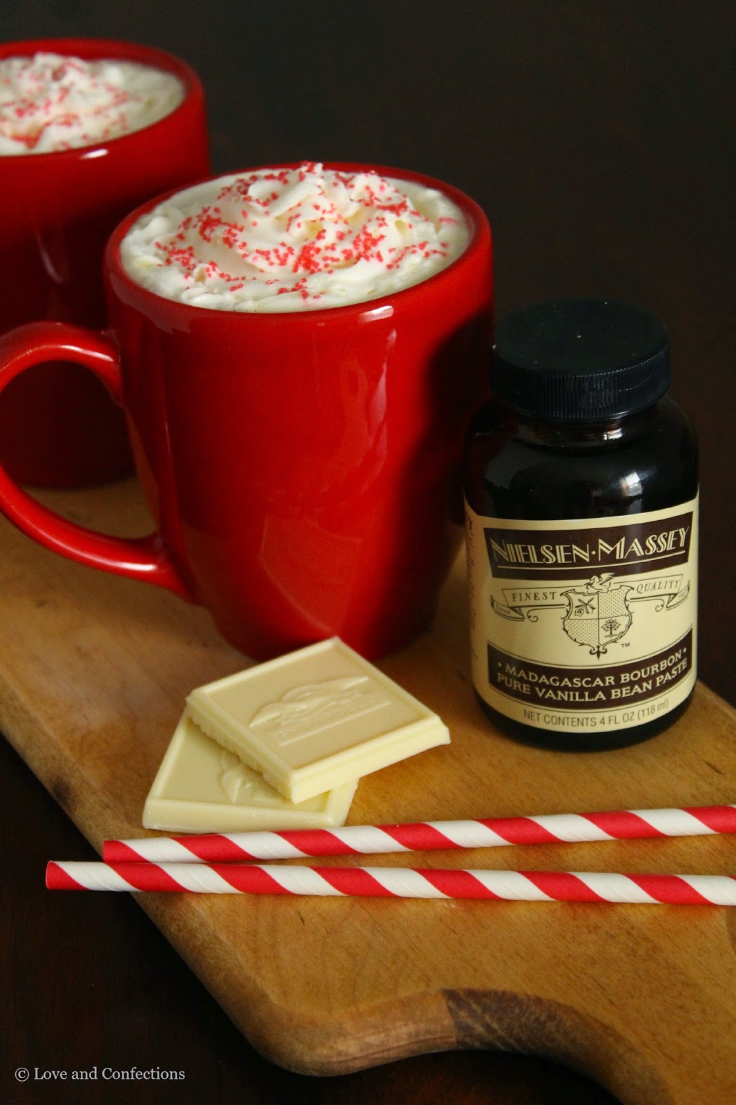 Love and Confections Vanilla Bean White Hot Chocolate VanillaWeek