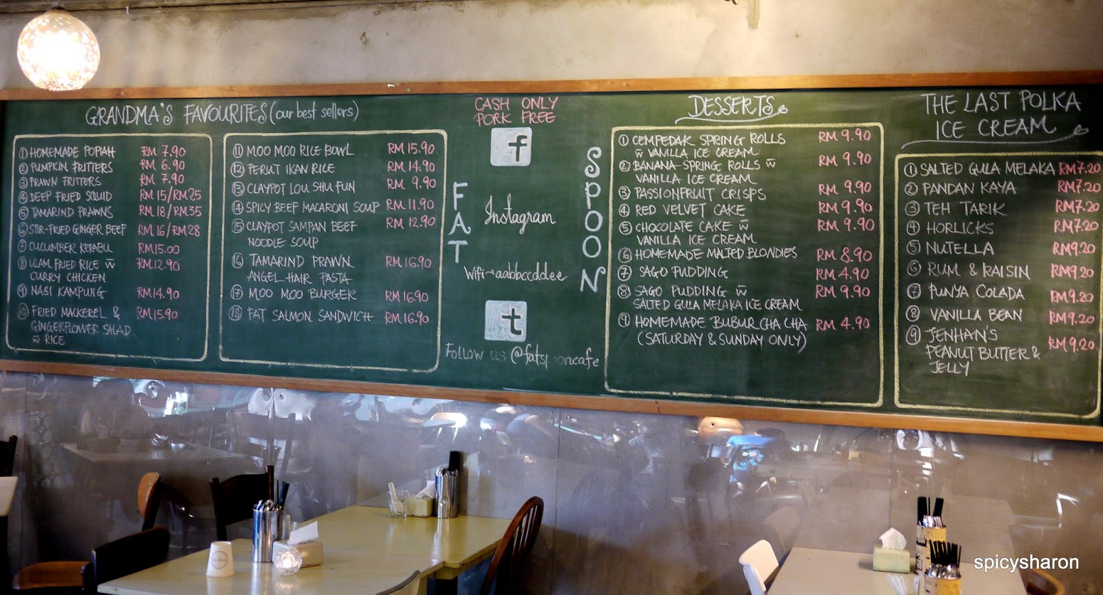 Fat Spoon Cafe Damansara Uptown Spicy Sharon Malaysian Food