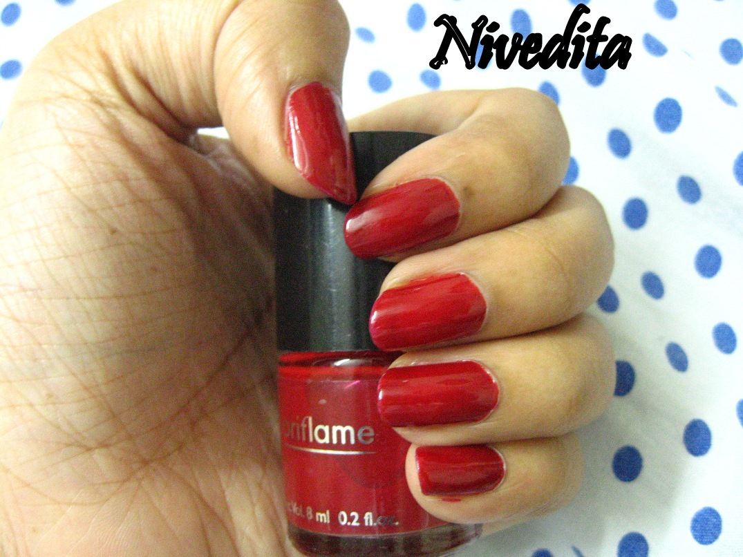 Oriflame Pure Color Nail Paint NOTD and Review