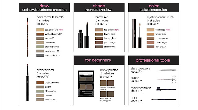 Shu Uemura, 3D Brow Styling, Brow Sword, Brow Palette, Shu Uemura Malaysia, Eyebrow styling, eyebrow makeup tips, eyebrow makeup tutorial