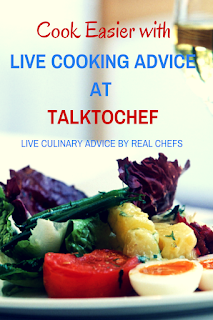 Cook Easer with Live Cooking Advice at TalkToChef Cook Easier with Live Cooking Advice at TalkToChef