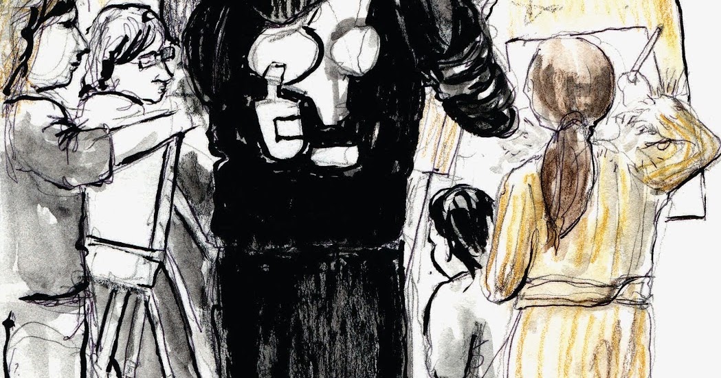 Urban Sketchers Seattle Gage Academy Drawing Jam 2013