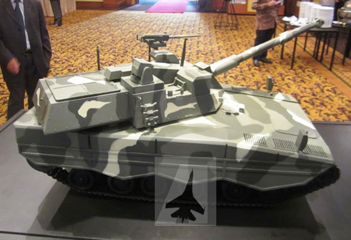 Medium tank buatan PT PIndad Medium tank buatan PT PIndad