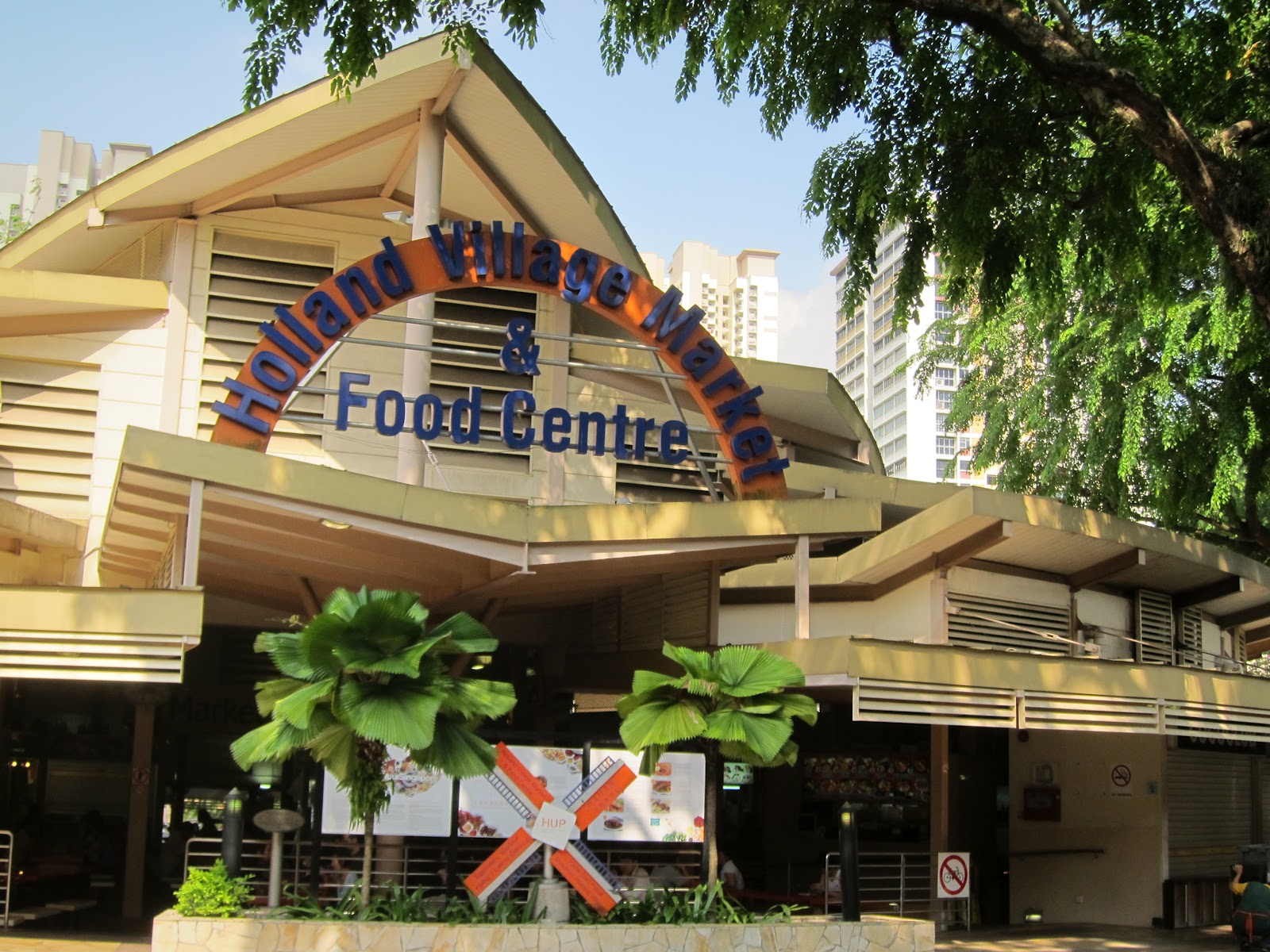 Holland Village ever changing, ever colorful Place identity of