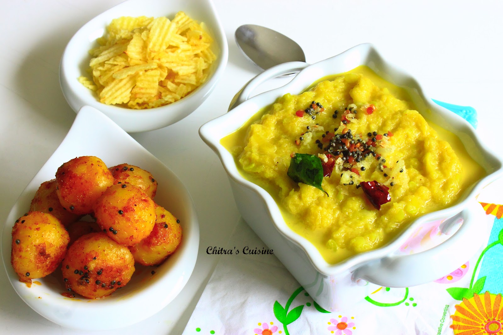 Chitra's Cuisine Yellow Squash Kootu