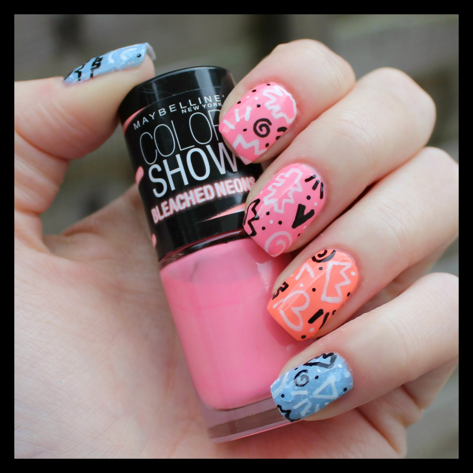 Dahlia Nails: Acceptable In The 80s