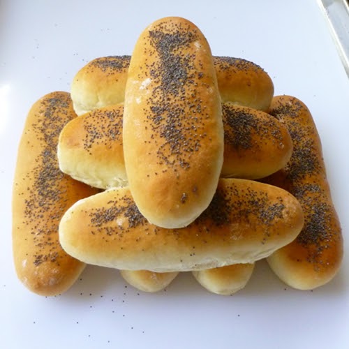 Cookistry Poppy Seed Hot Dog Buns