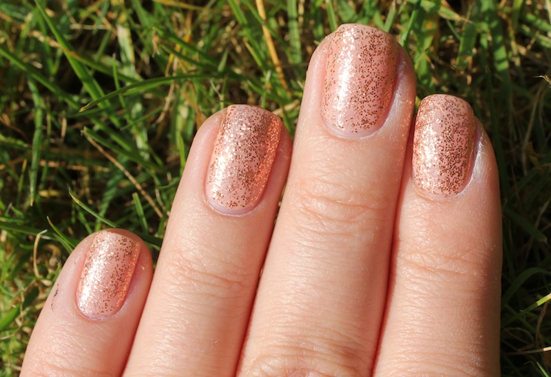 10. Copper and Rose Gold Nail Art - wide 6