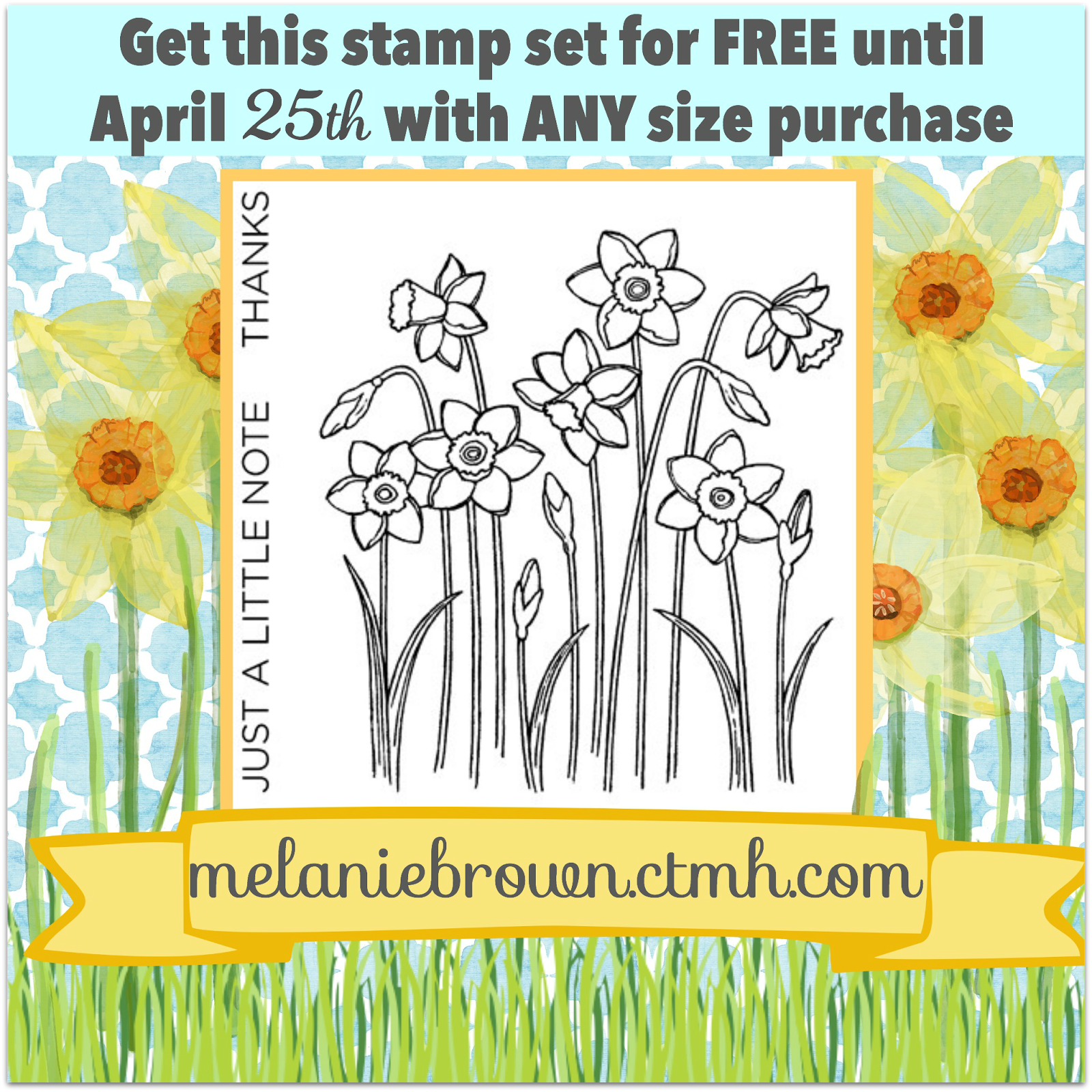 daffodil stamp set