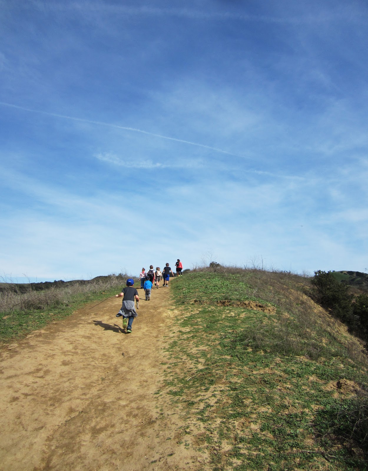 Lilly and the brothers Of Trees and Trails Hellman Wilderness Park