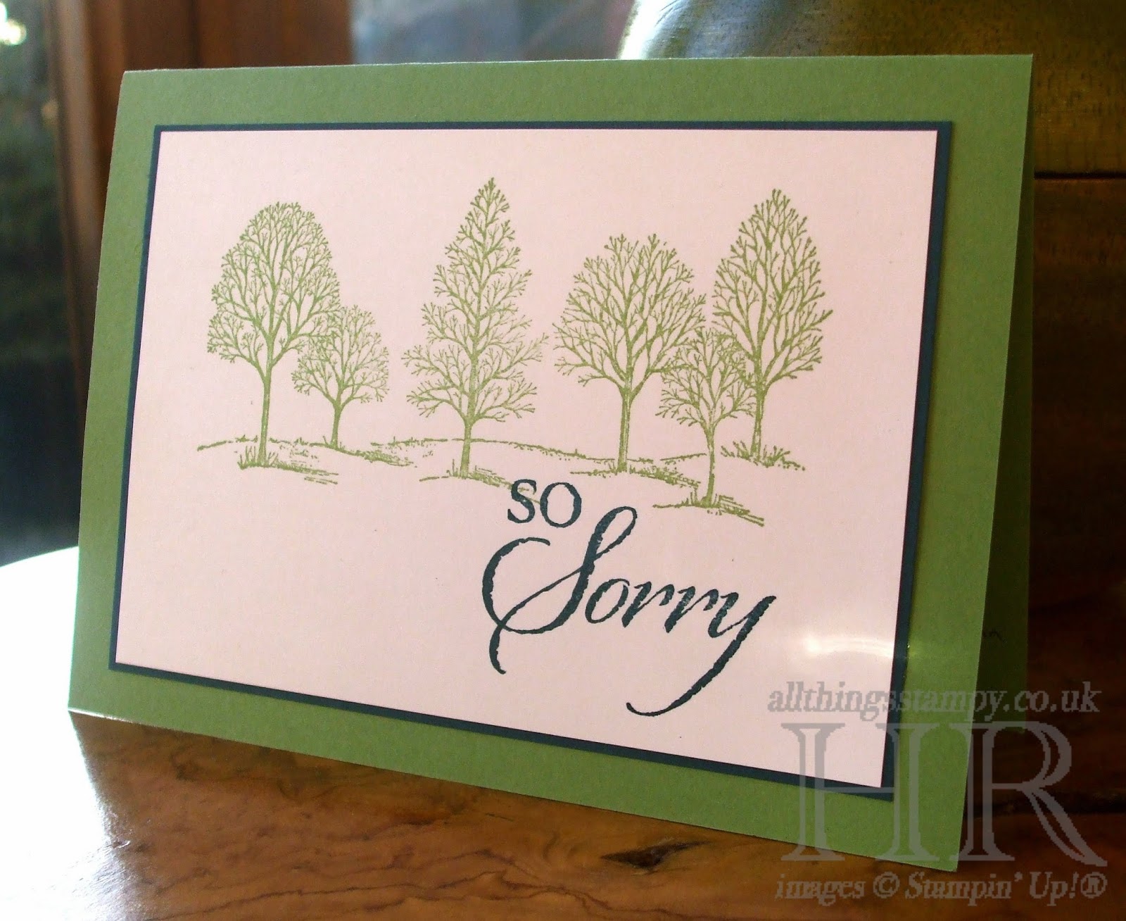 All Things Stampy Masculine sympathy card