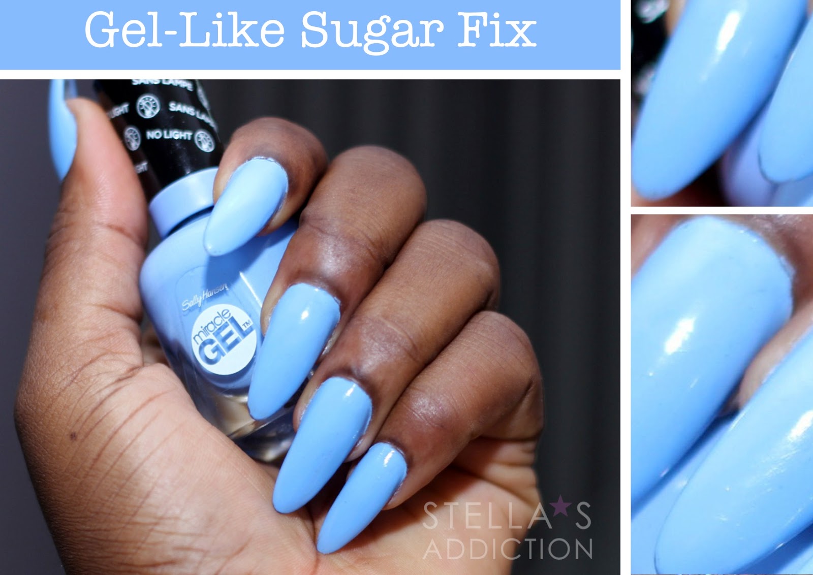 NOTD & Review: Sally Hansen Miracle Gel Nail Color in Sugar Fix