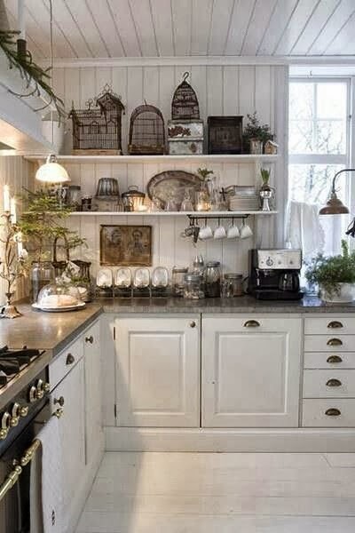 simply vintageous...by Suzan: Week of White - Kitchens
