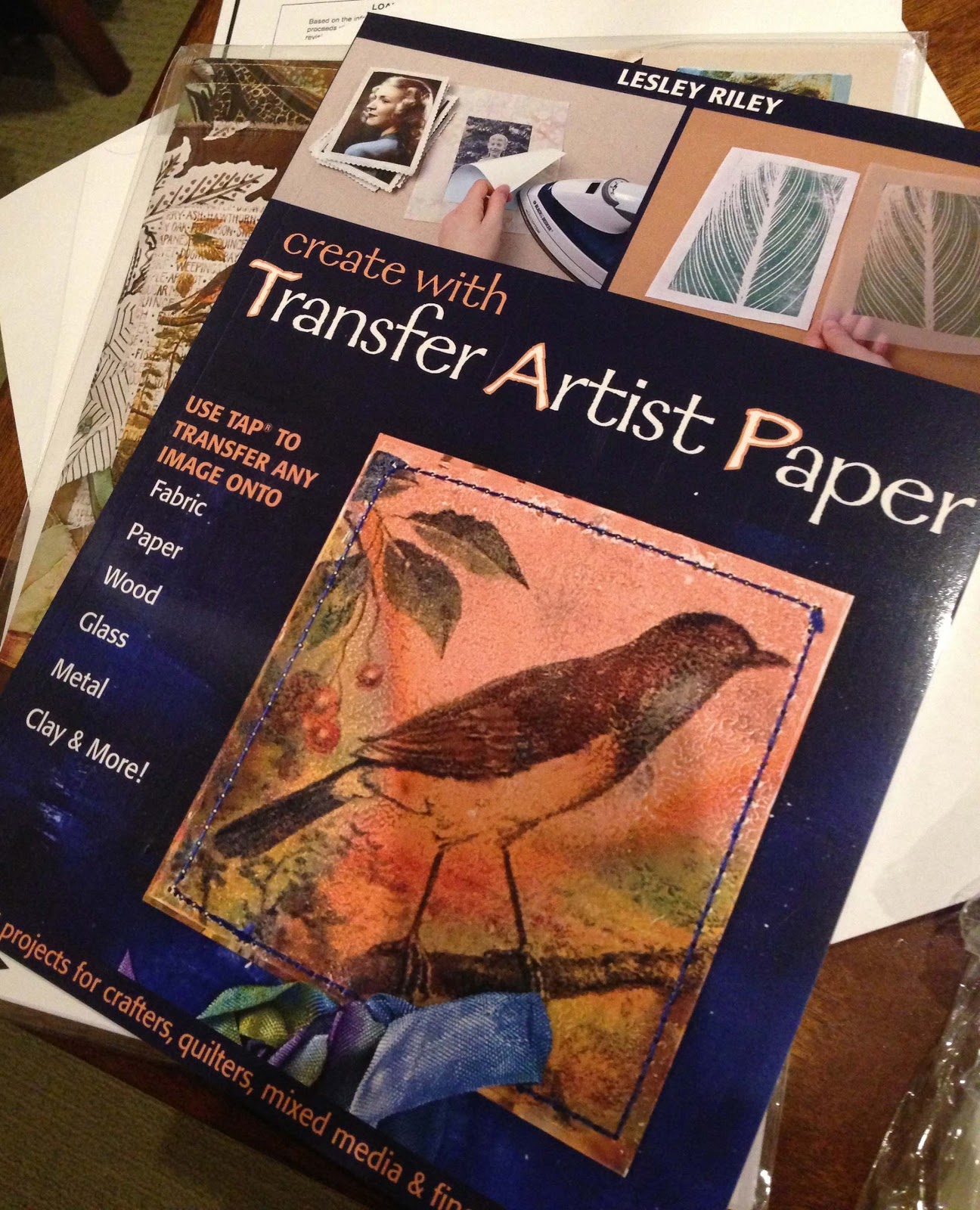 The Clothesline Some Fabulous Artist Transfer Paper from Lesley Riley!