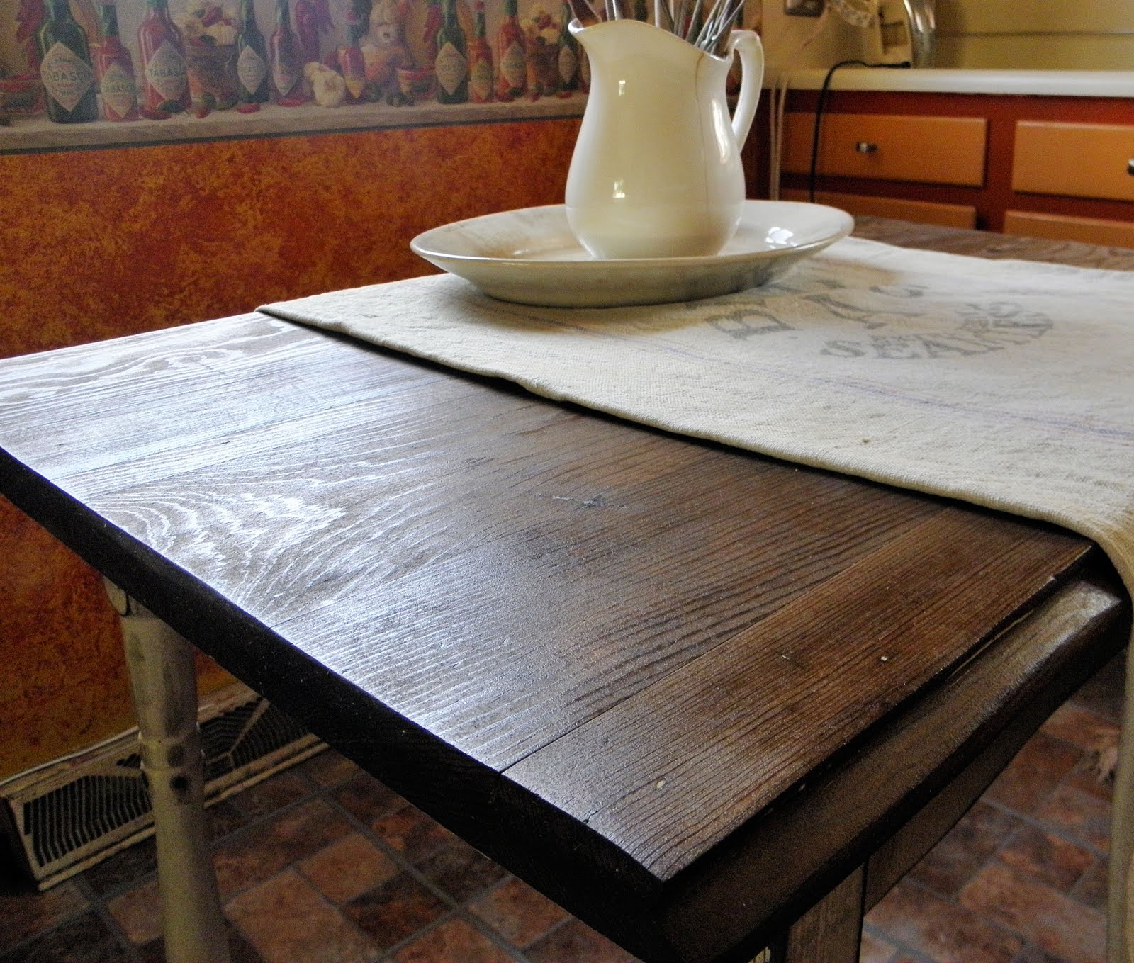 Shabby Love Farmhouse Table Redo and Tutorial