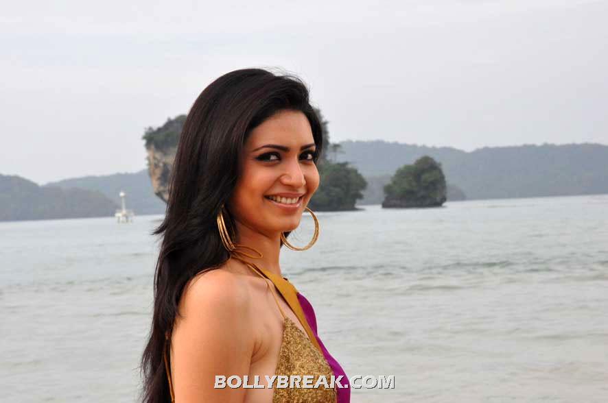  Karishma Tanna swimsuit pic - (4) -  Karishma Tanna Bikini Pics - Hot Photo Gallery