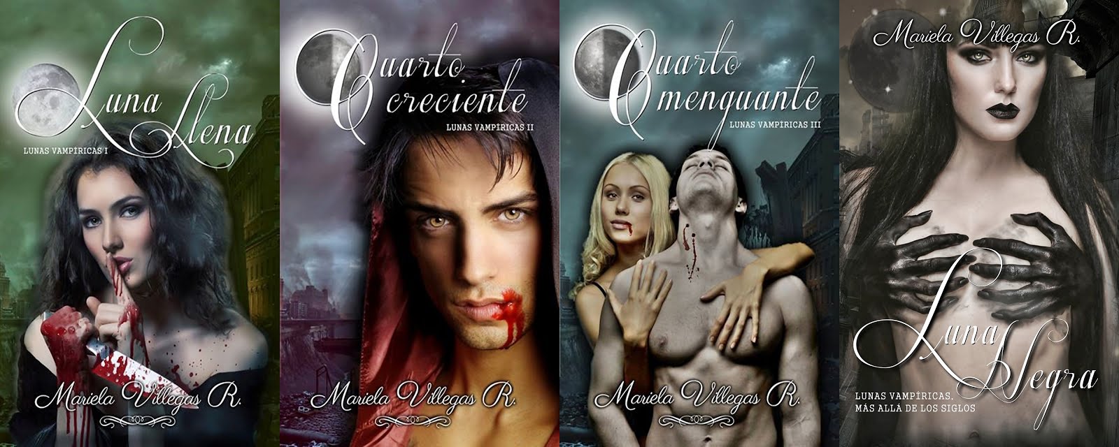 Serie Lunas Vampíricas, libros por separado