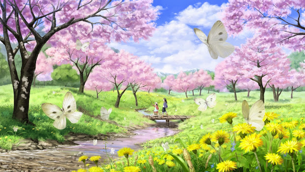 spring landscape hd wallpapers