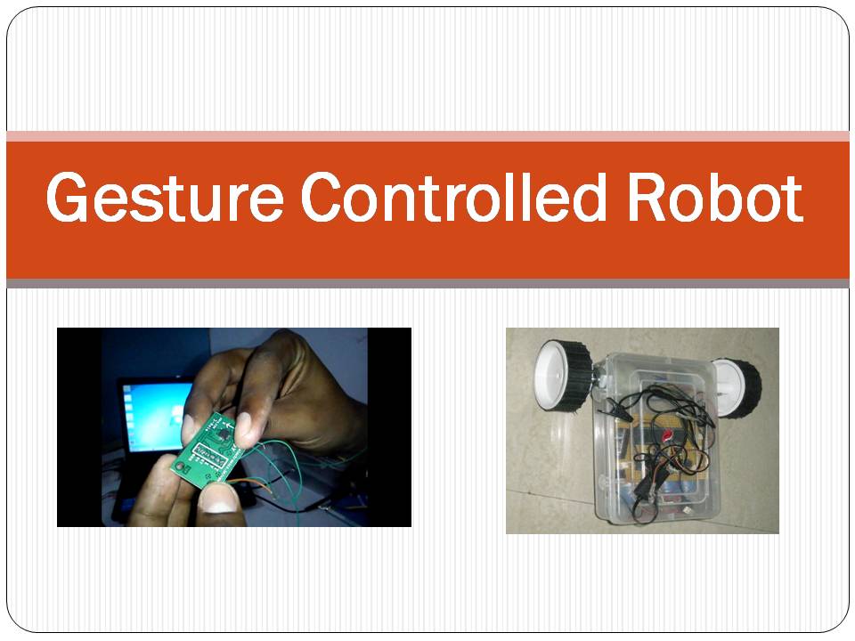 GESTURE CONTROLLED ROBOT(Accelerometer based) 2embeddedrobotics