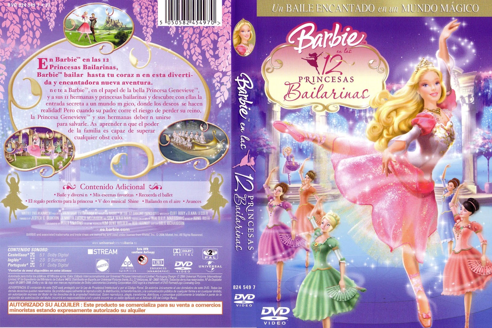 12 bailarinas barbie