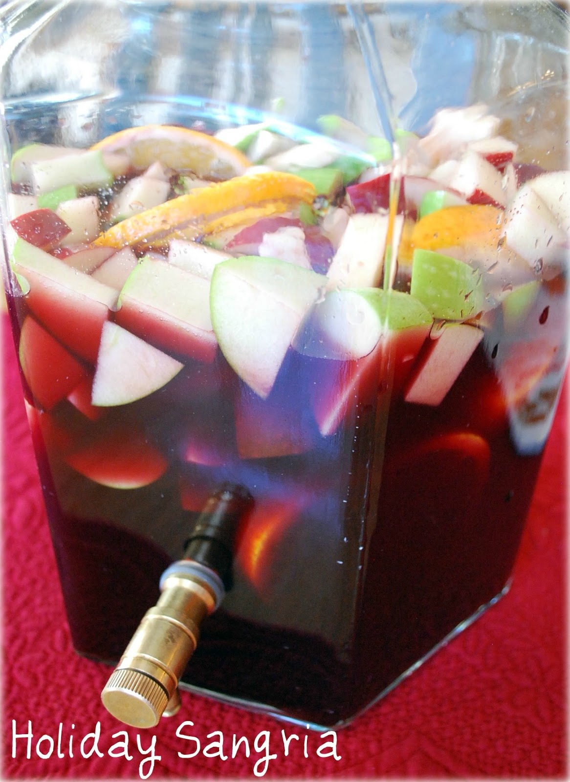 Amee's Savory Dish Holiday Sangria