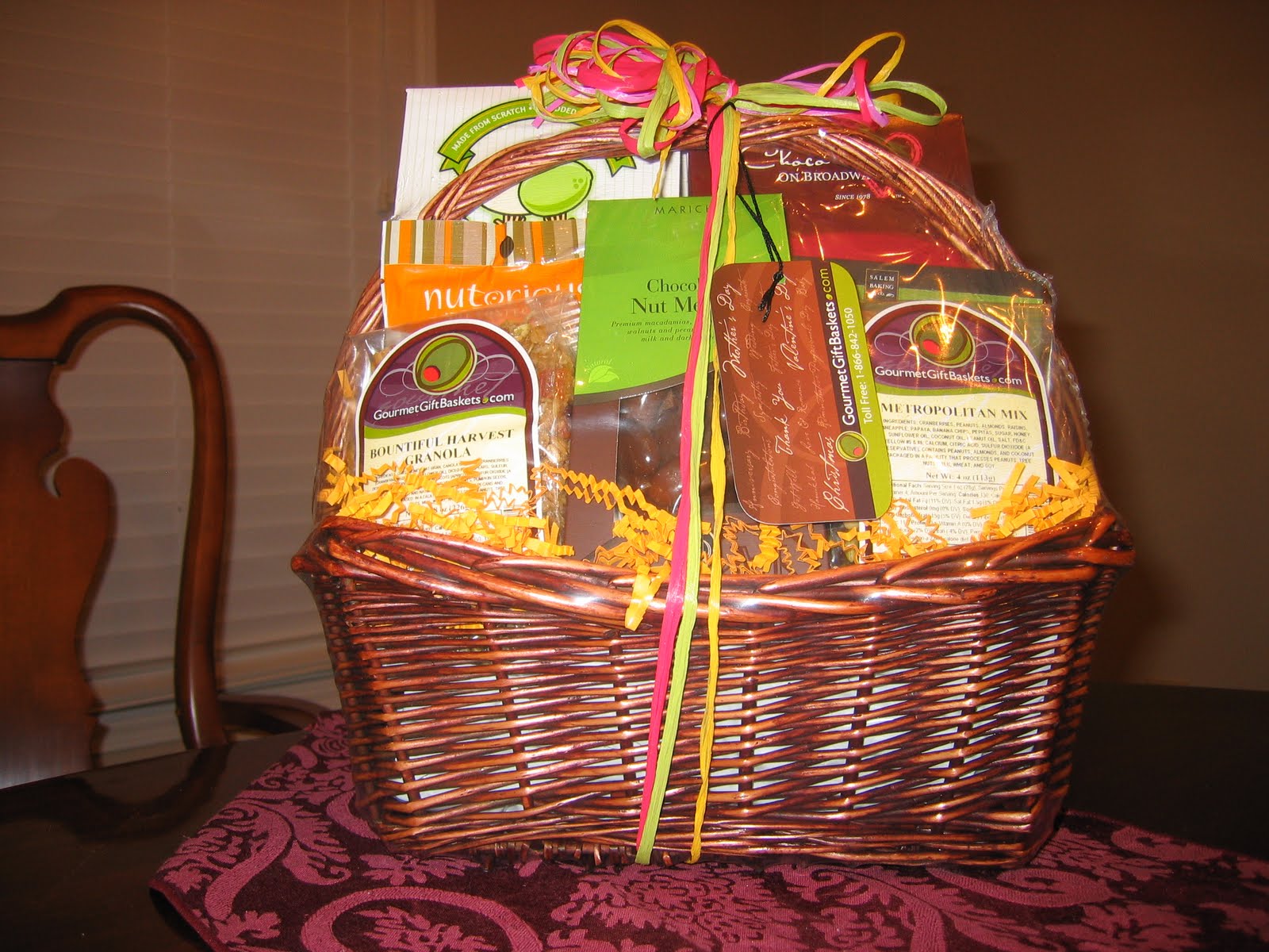 Pammie in Jammies Mother's Day Sweets and Treats Basket from Gourmet