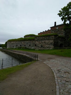 A former  garrison on .Suomenlinna Fortress island