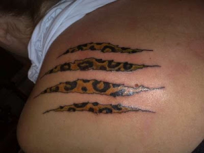 cheetah print tattoos