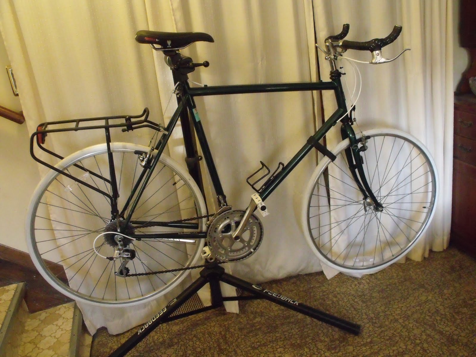 Hugh`s bicycle blog L.L.Bean Bike / All Terrain to Road Conversion