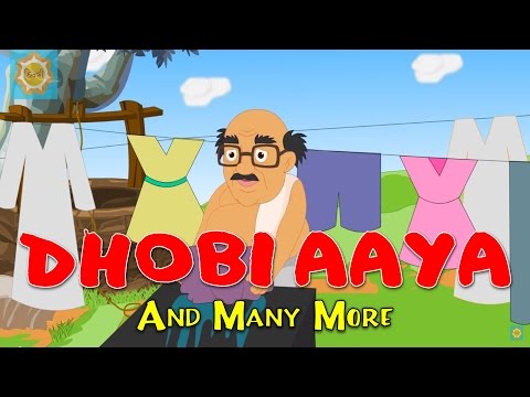 dhobi aaya hindi rhyme video