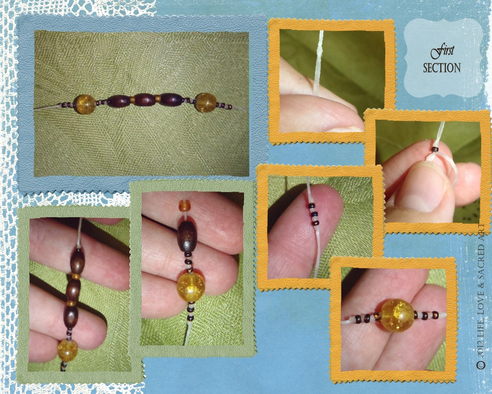 Life, Love, & Sacred Art How to Make a Beaded Rosary