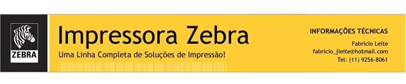 Impressoras de etiquetas Zebras
