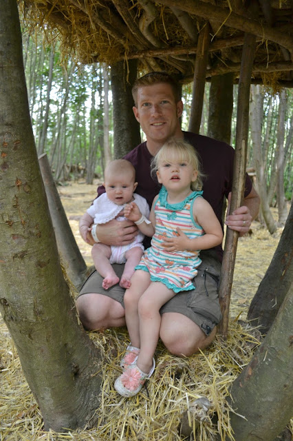 Mr Tin box, Tin Box Baby and Tin Box Tot sitting in our den