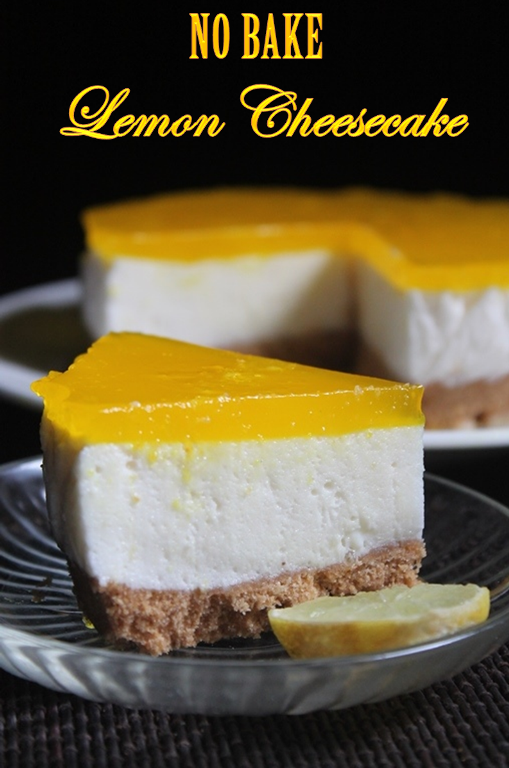 No Bake Lemon Cheesecake Recipe Yummy Tummy
