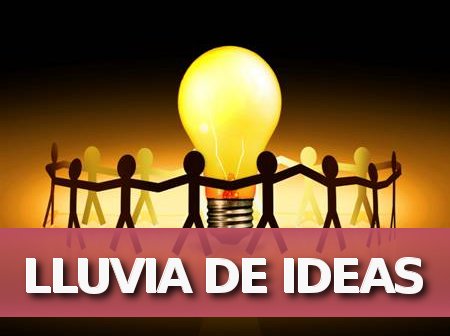 formato de lluvia de ideas