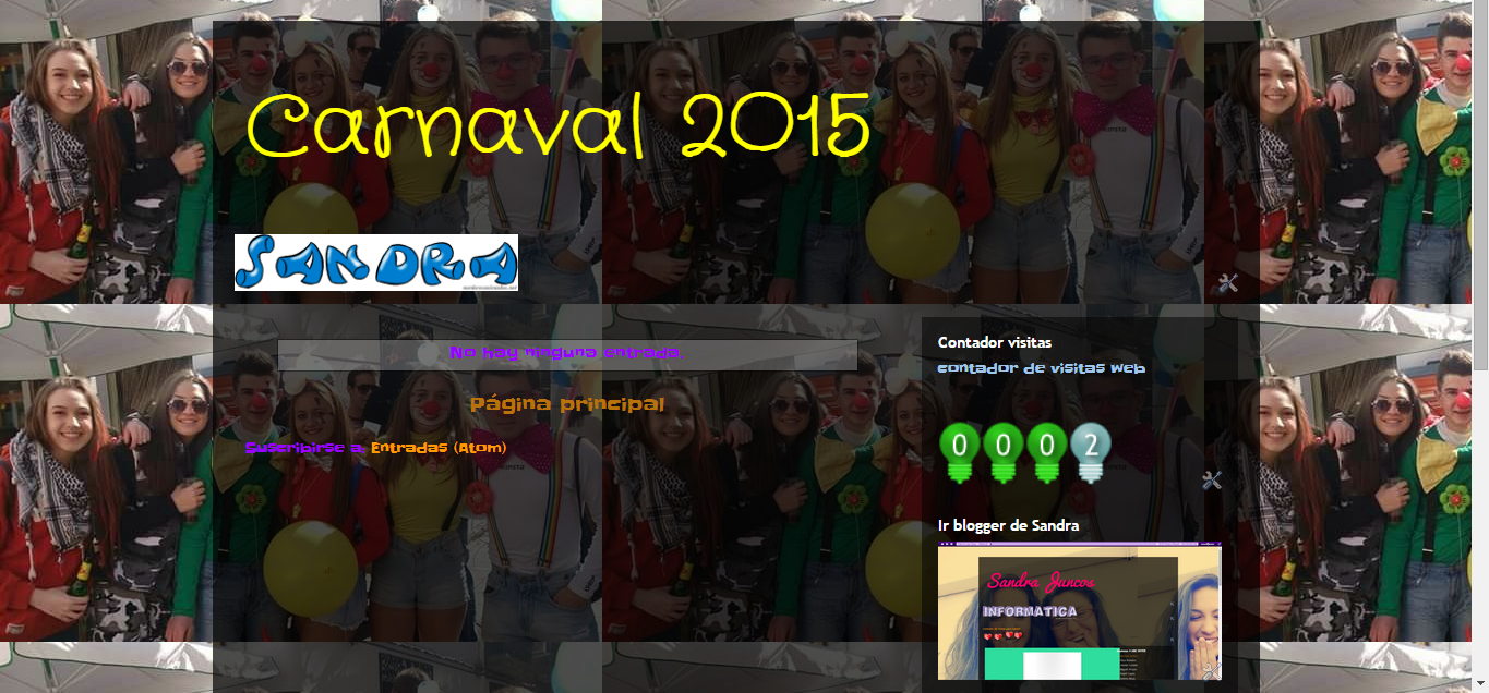 Ir blogger de Carnaval 2015