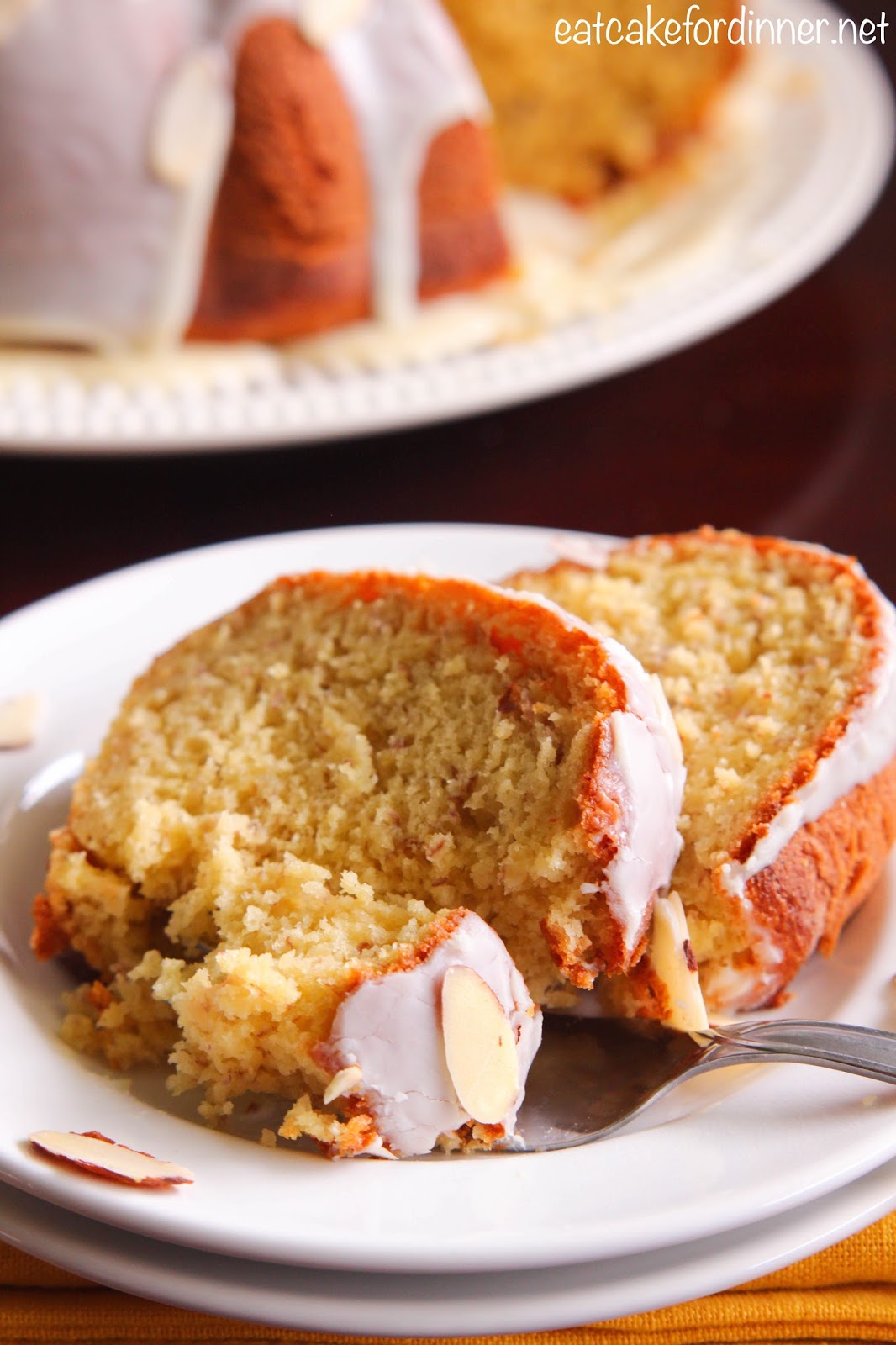 Eat Cake For Dinner Banana Pudding Bundt Cake with White Chocolate Ganache