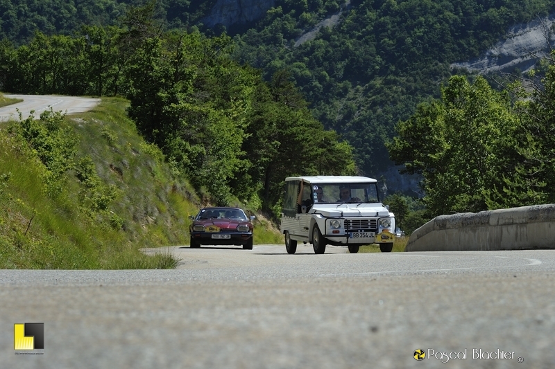 mehari et jaguar du club des Barragn's photo pascal blachier