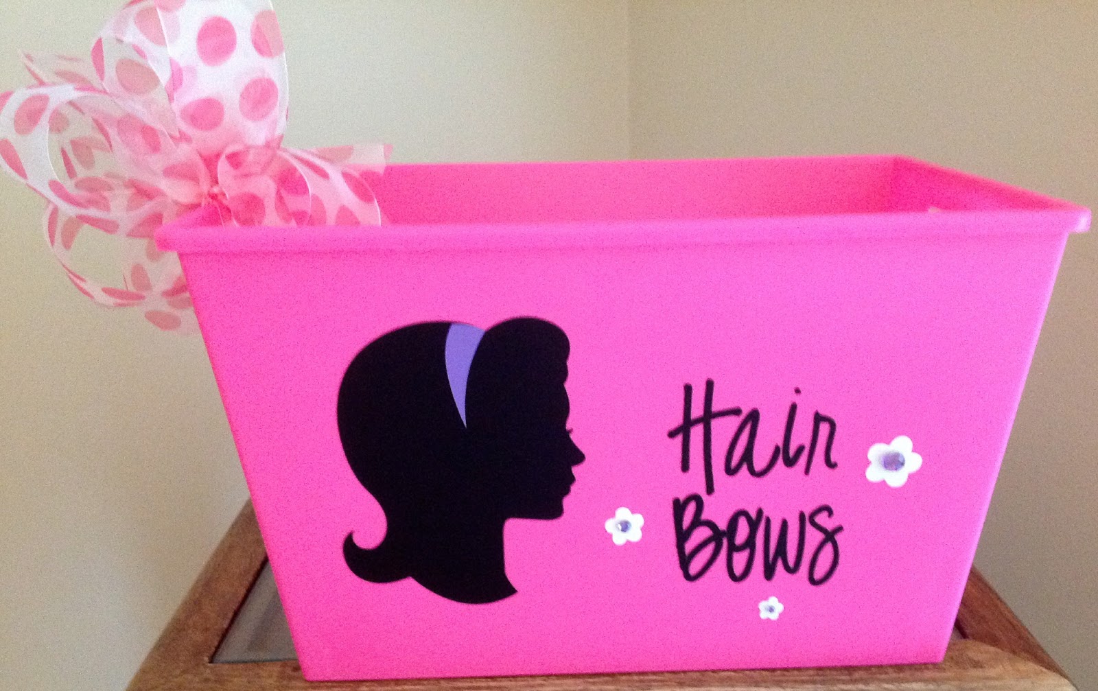 Tdy Designs A Pretty Way To Store Hair Bows