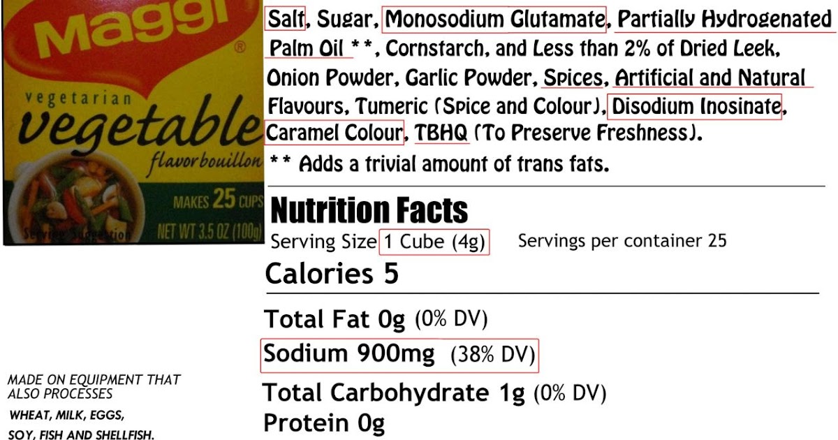 Maggi Bouillon Cube Nutrition Facts ecampus.egerton.ac.ke