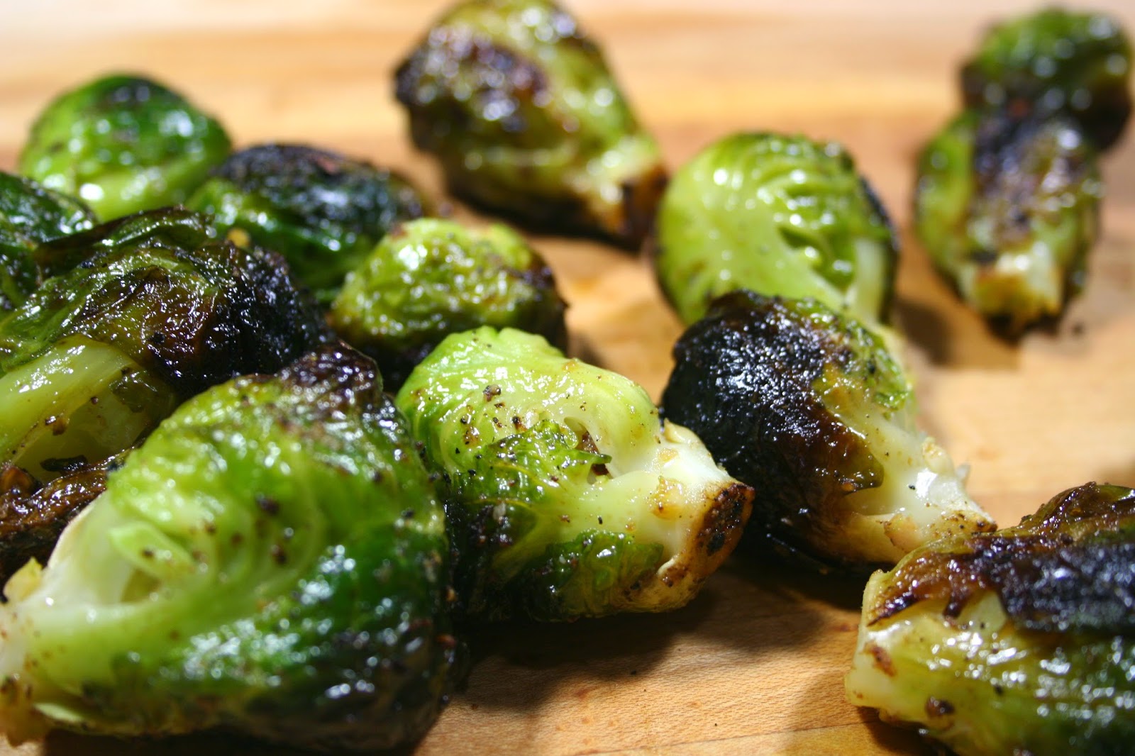 Just A Darling Life Spicy Grilled Brussel Sprouts