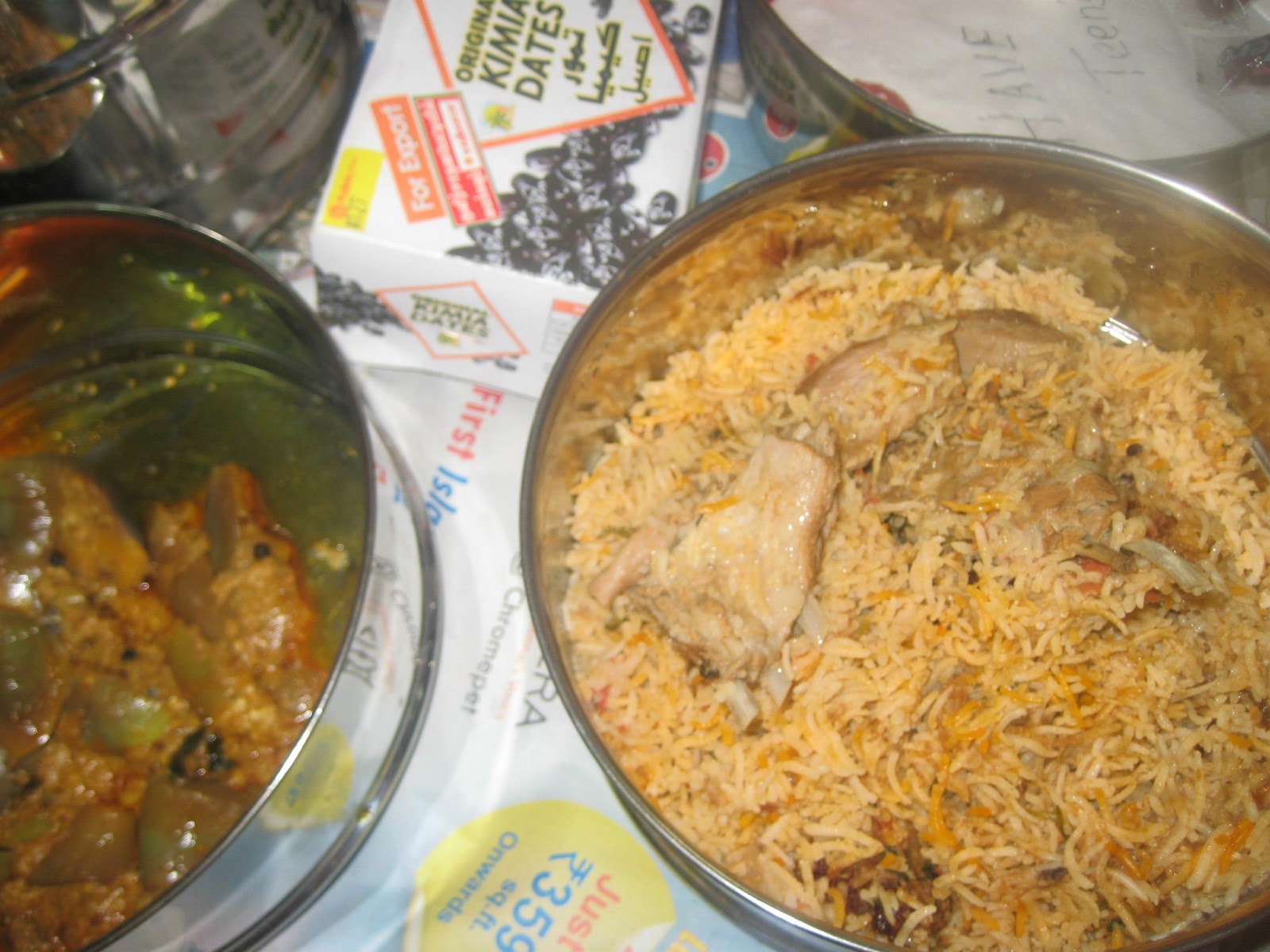to my kitchen ) Moist Chicken Biryani made in Rice Cooker