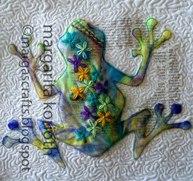 Margas Crafts Wool Roving Fabric