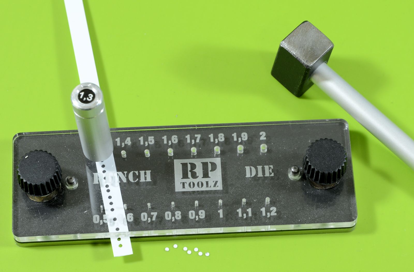 The Modelling News Benchtop Tool Review RP TOOLZ Punch and Die Tool