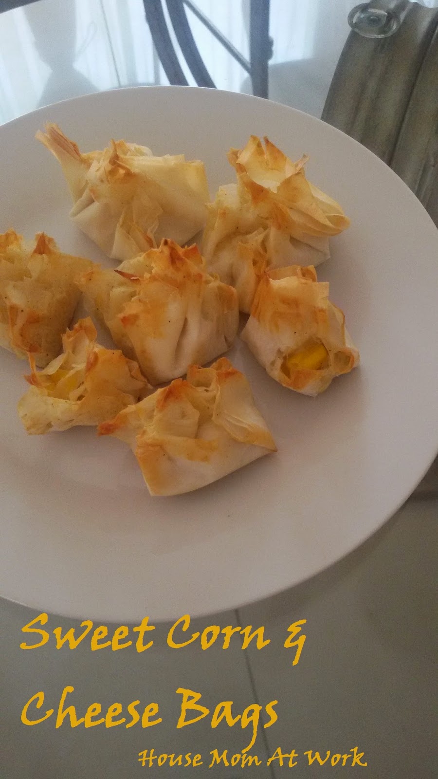 House Mom At Work Sweet Corn and Cheese Bags