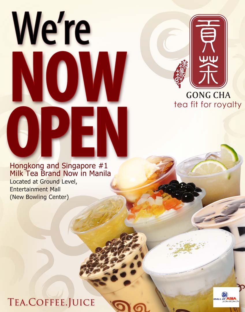 Gong Cha's now in the Philippines! Security Blanket