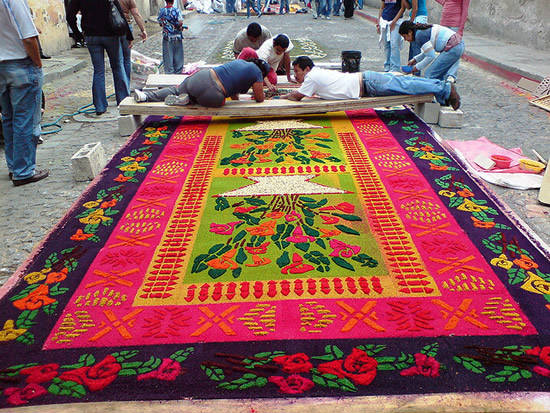 Colorful Street Carpets